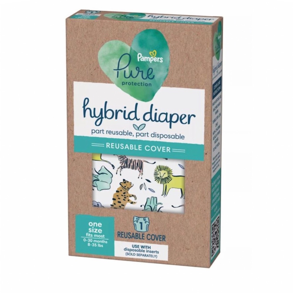 Pampers Hybrid Cover Unisex Diaper - Jungle